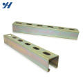 Suporte de canal de aço galvanizado zinco do suporte de materiais de construção do canal c do suporte